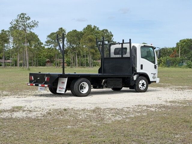 2016 Isuzu NPR-HD Diesel 14' Steel Flatbed Truck Homestead FL