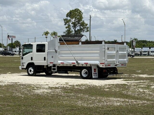 2016 Isuzu NPR-HD GAS 14' Aluminum Landscape Dump Truck