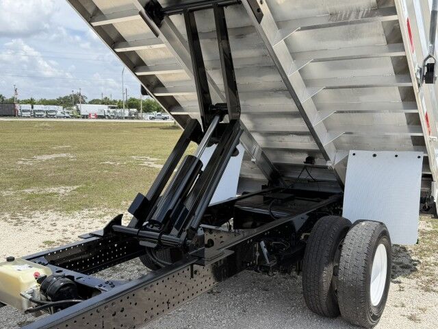 2016 Isuzu NPR-HD GAS 14' Aluminum Landscape Dump Truck Homestead FL