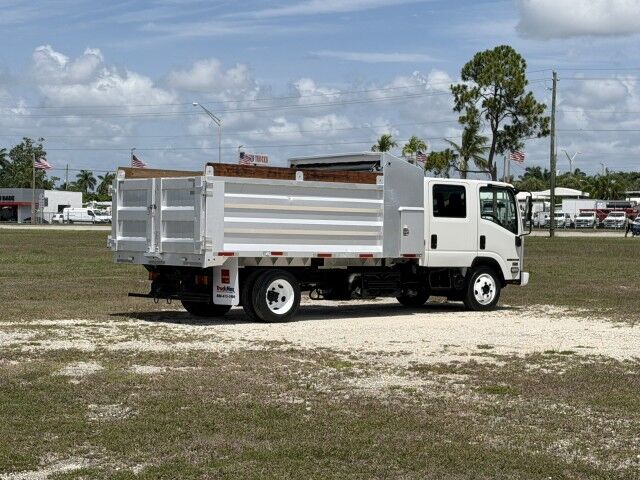 2016 Isuzu NQR Crew Cab 14' Aluminum Landscape Dump Truck Homestead FL