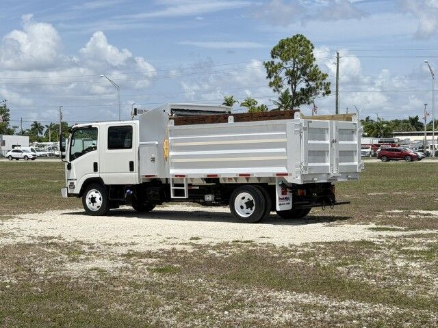 2016 Isuzu NQR Crew Cab 14' Aluminum Landscape Dump Truck Homestead FL