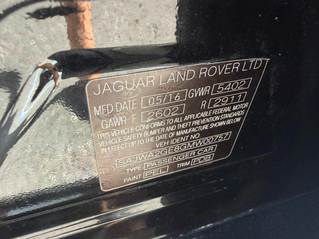 2016 Jaguar XJ 4dr Sdn XJL Supercharged RWD Jacksonville FL