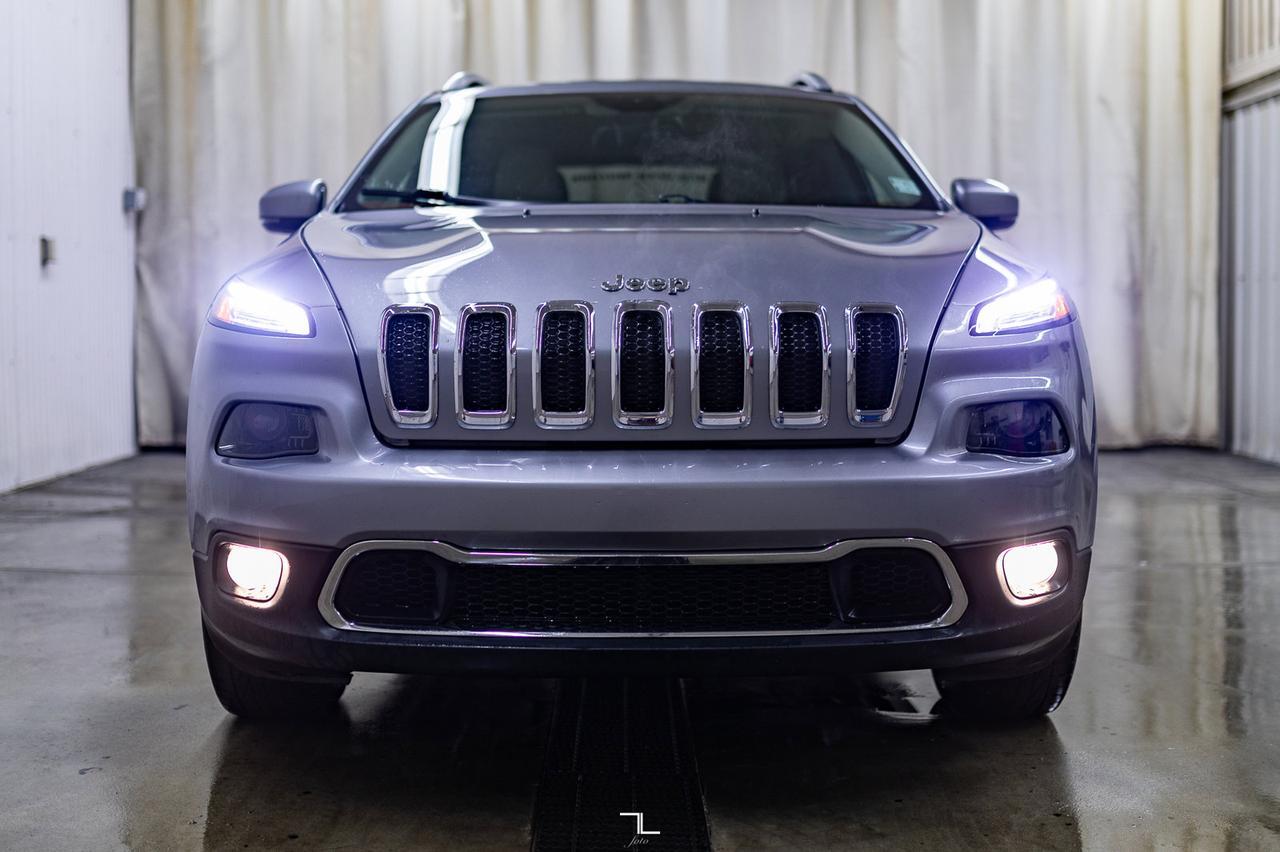 2016 Jeep Cherokee 4x4 Limited Leather Nav BCam Red Deer AB