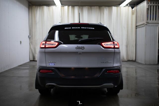 2016 Jeep Cherokee 4x4 Limited Leather Nav BCam Red Deer AB