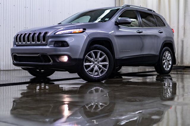 2016 Jeep Cherokee 4x4 Limited Leather Nav BCam Red Deer AB