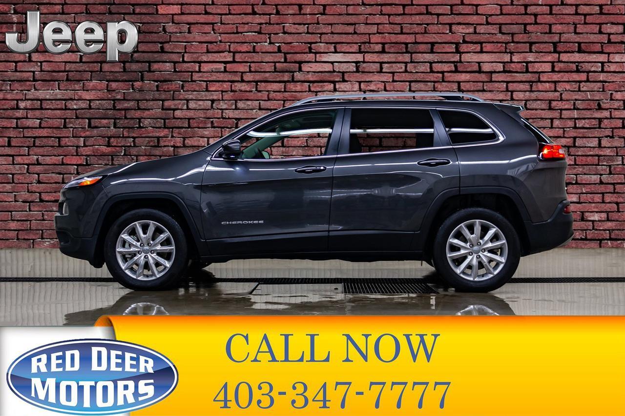 2016 Jeep Cherokee 4x4 Limited Leather Roof Nav BCam