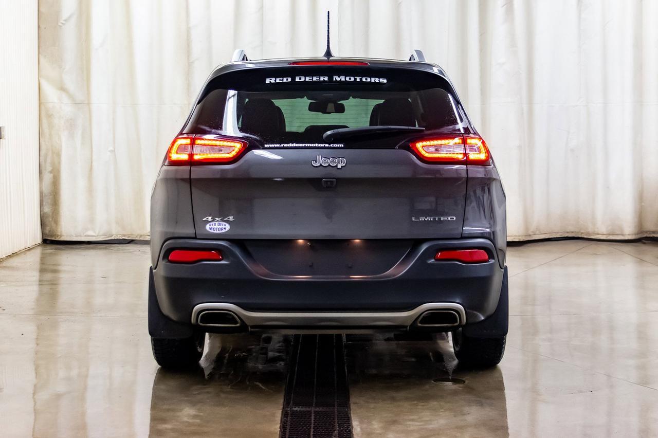 2016 Jeep Cherokee 4x4 Limited Leather Roof Nav Red Deer AB