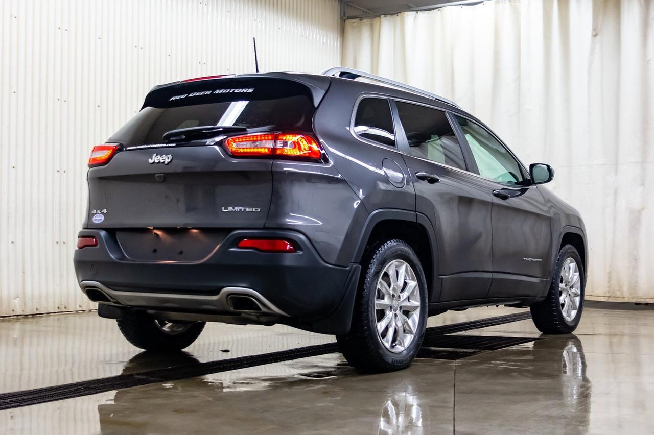 2016 Jeep Cherokee 4x4 Limited Leather Roof Nav Red Deer AB
