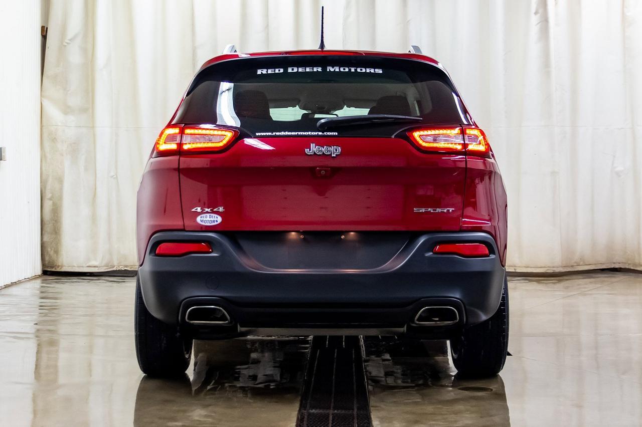 2016 Jeep Cherokee 4x4 Sport BCam Red Deer AB
