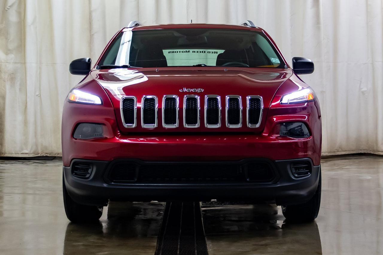 2016 Jeep Cherokee 4x4 Sport BCam Red Deer AB