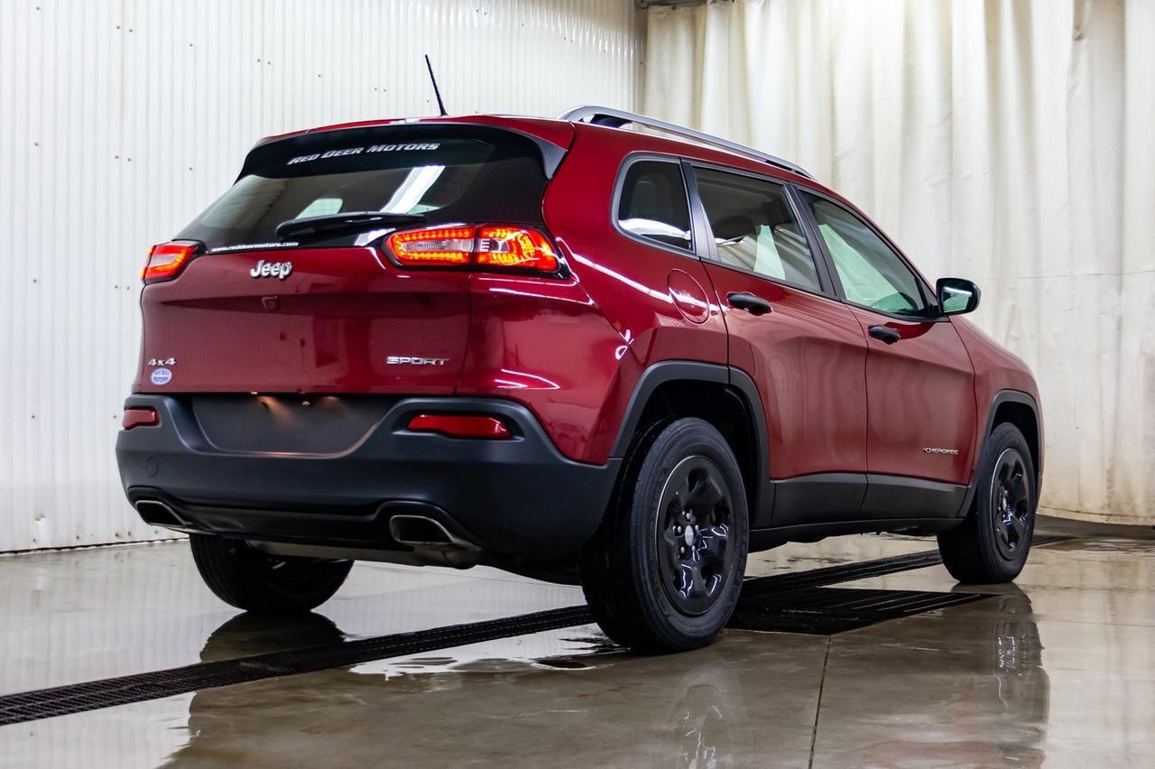 2016 Jeep Cherokee 4x4 Sport BCam Red Deer AB