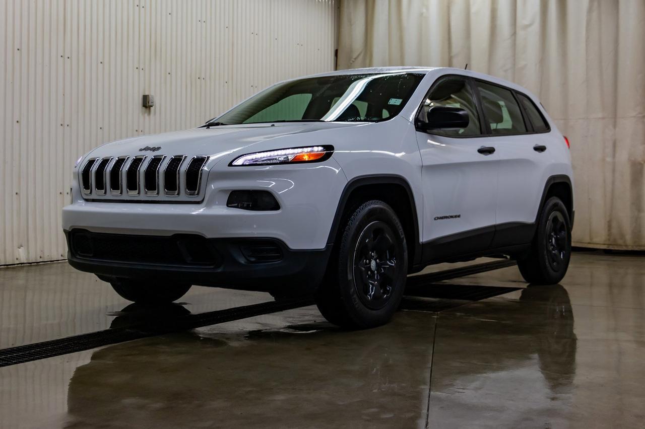 2016 Jeep Cherokee 4x4 Sport Red Deer AB