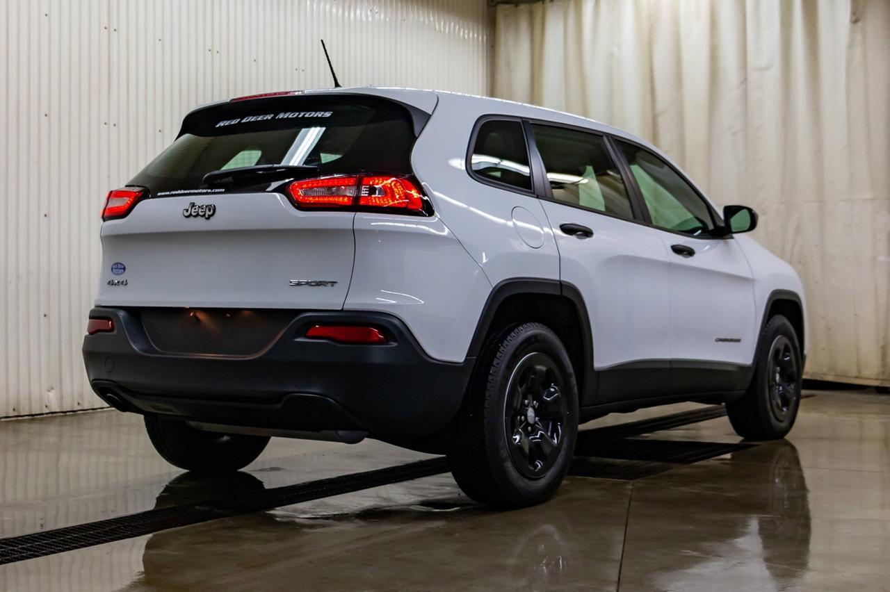 2016 Jeep Cherokee 4x4 Sport Red Deer AB