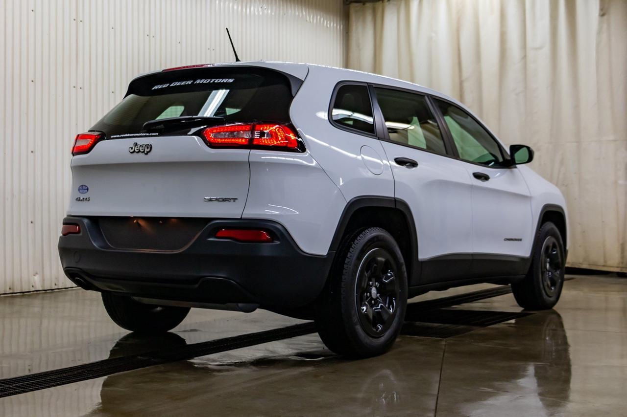 2016 Jeep Cherokee 4x4 Sport Red Deer AB