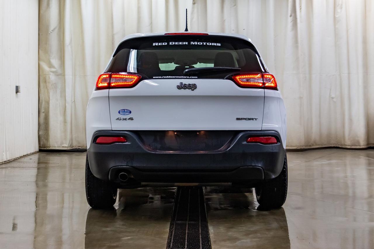 2016 Jeep Cherokee 4x4 Sport Red Deer AB