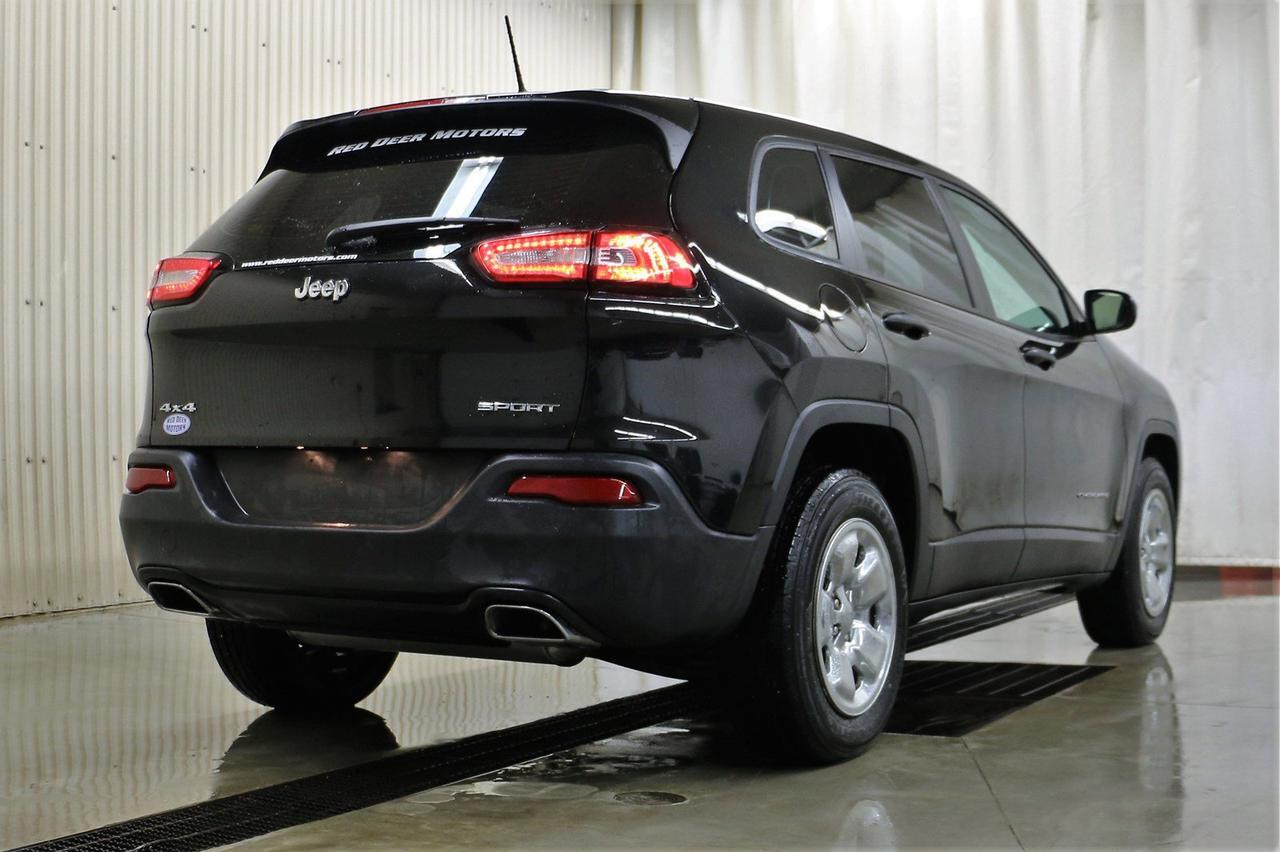 2016 Jeep Cherokee 4x4 Sport Red Deer AB