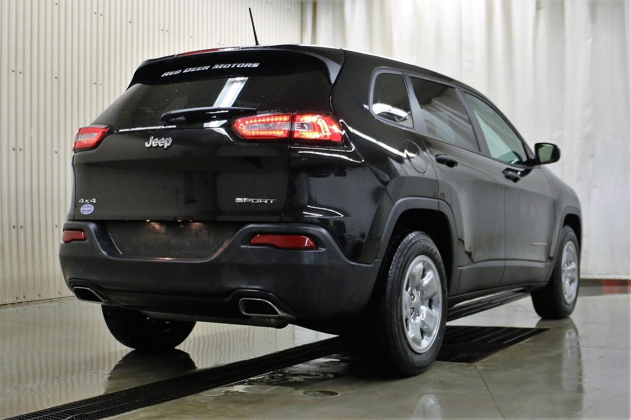 2016 Jeep Cherokee 4x4 Sport Red Deer AB