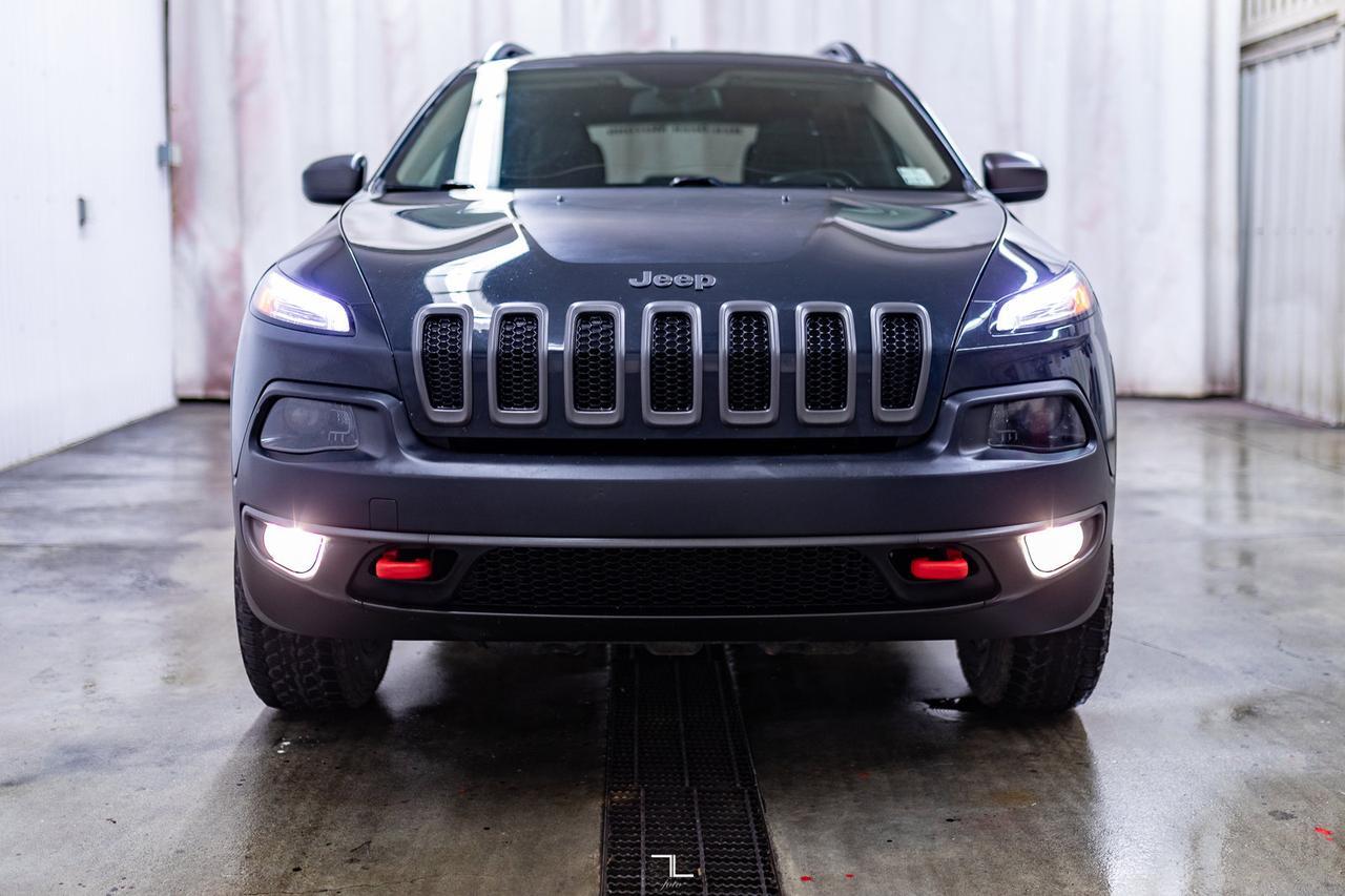 2016 Jeep Cherokee 4x4 Trailhawk Leather BCam Red Deer AB