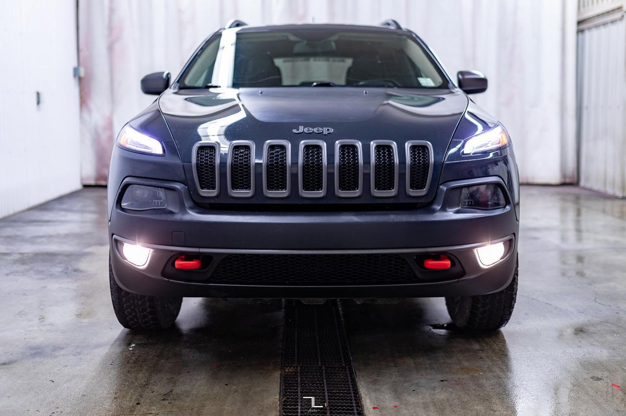 2016 Jeep Cherokee 4x4 Trailhawk Leather BCam Red Deer AB