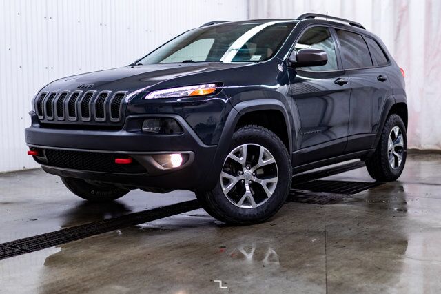 2016 Jeep Cherokee 4x4 Trailhawk Leather BCam Red Deer AB