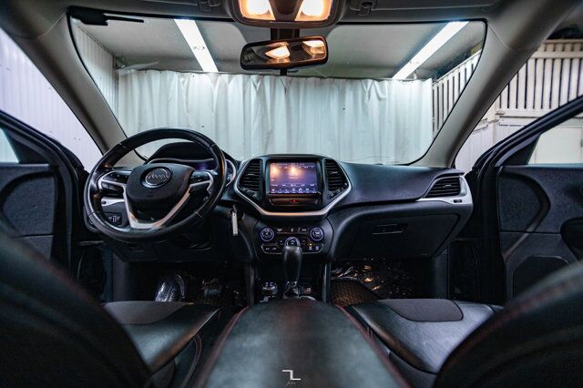 2016 Jeep Cherokee 4x4 Trailhawk Leather BCam Red Deer AB