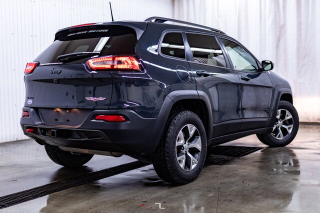2016 Jeep Cherokee 4x4 Trailhawk Leather BCam Red Deer AB