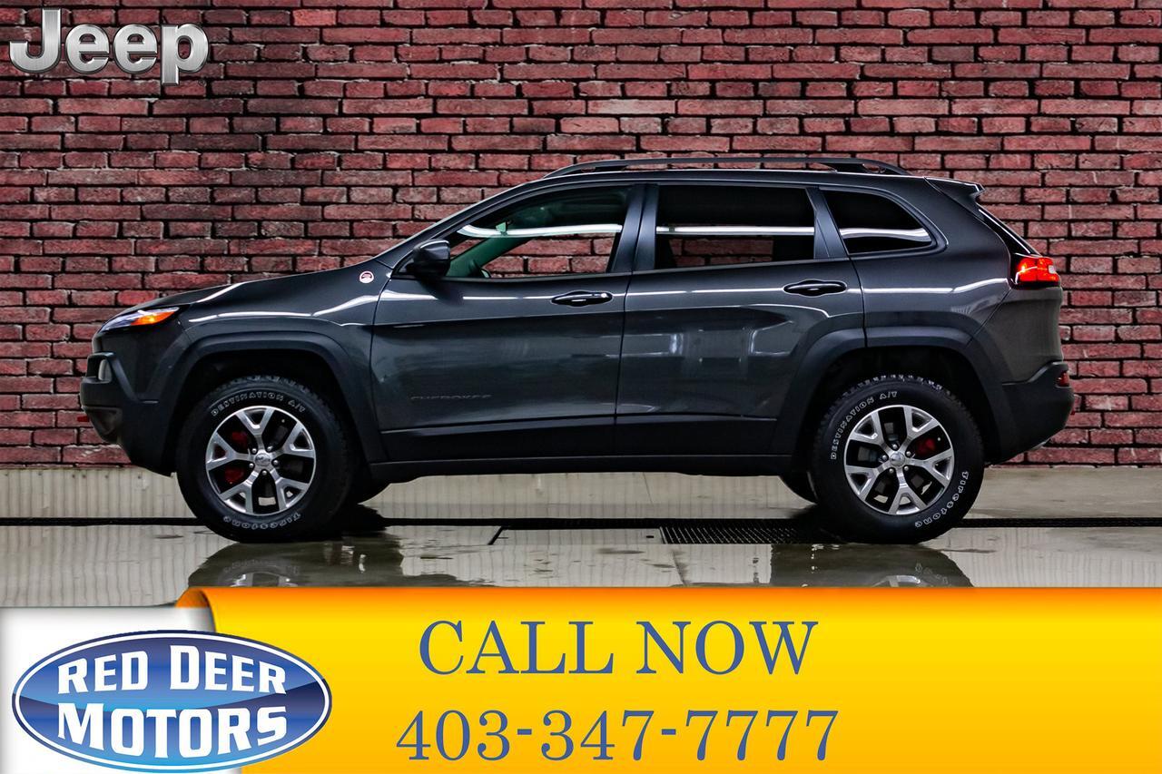 2016 Jeep Cherokee 4x4 Trailhawk Leather Roof Nav BCam