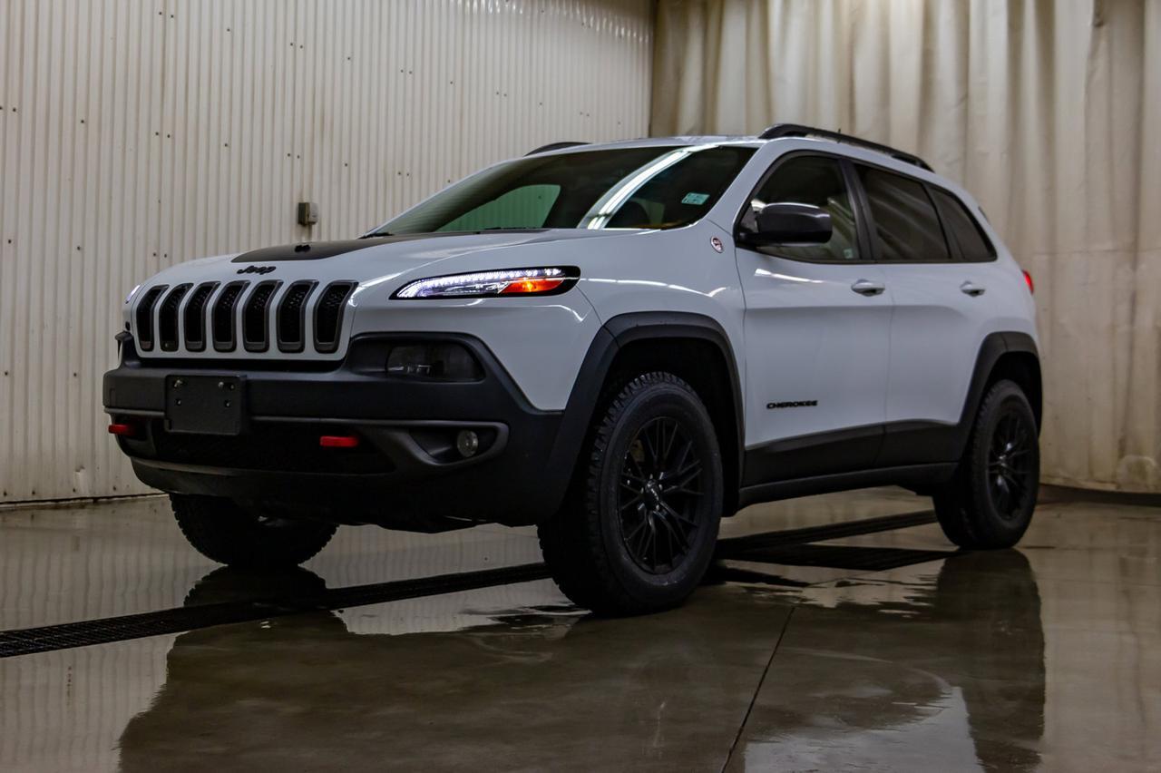 2016 Jeep Cherokee 4x4 Trailhawk Leather Roof Nav Red Deer AB