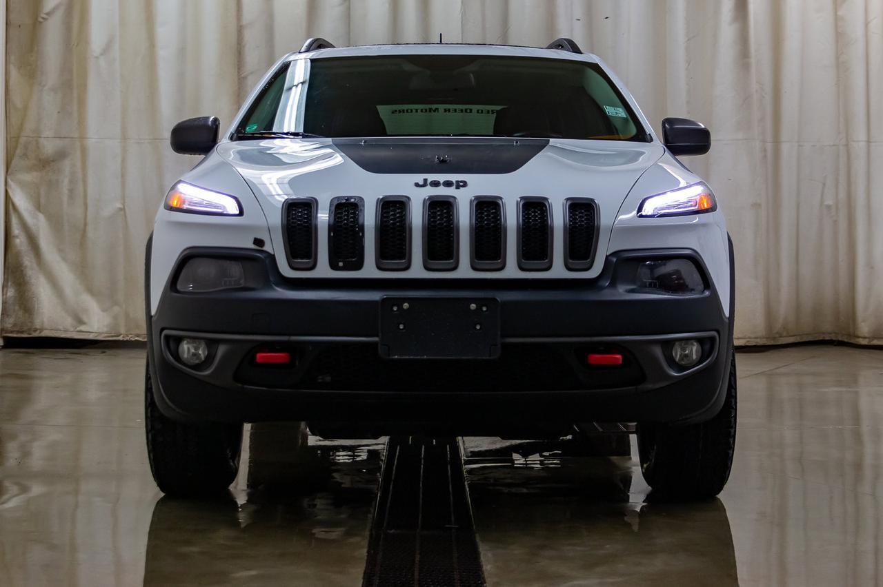 2016 Jeep Cherokee 4x4 Trailhawk Leather Roof Nav Red Deer AB