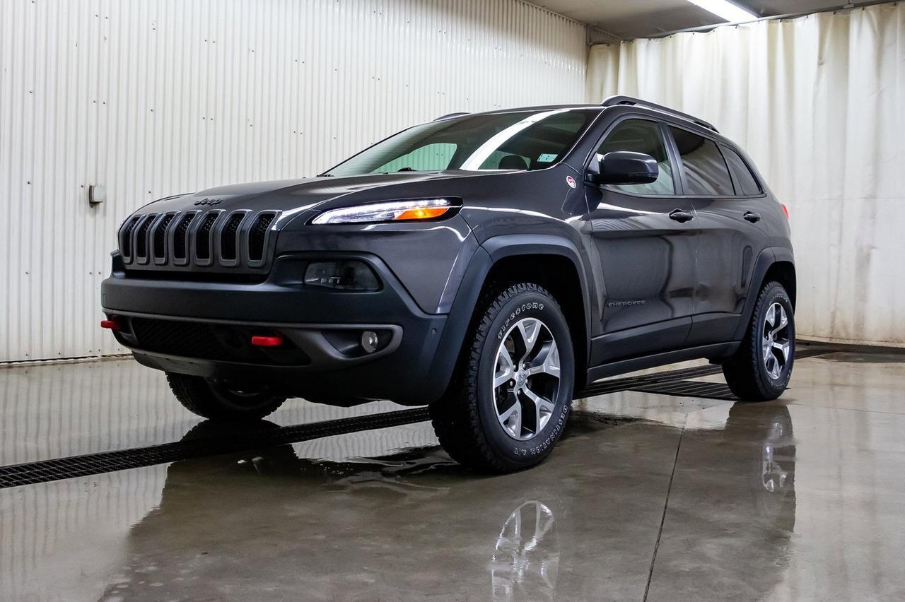 2016 Jeep Cherokee 4x4 Trailhawk Leather Roof Nav Red Deer AB
