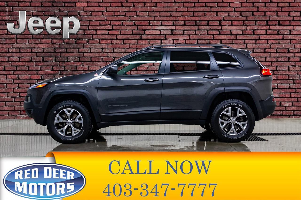 2016 Jeep Cherokee 4x4 Trailhawk Leather Roof Nav