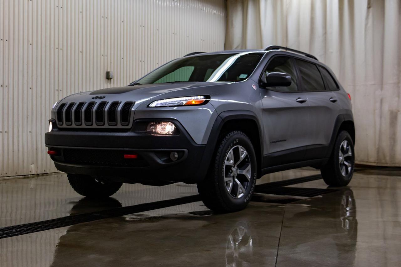 2016 Jeep Cherokee 4x4 Trailhawk Leather Roof Nav Red Deer AB