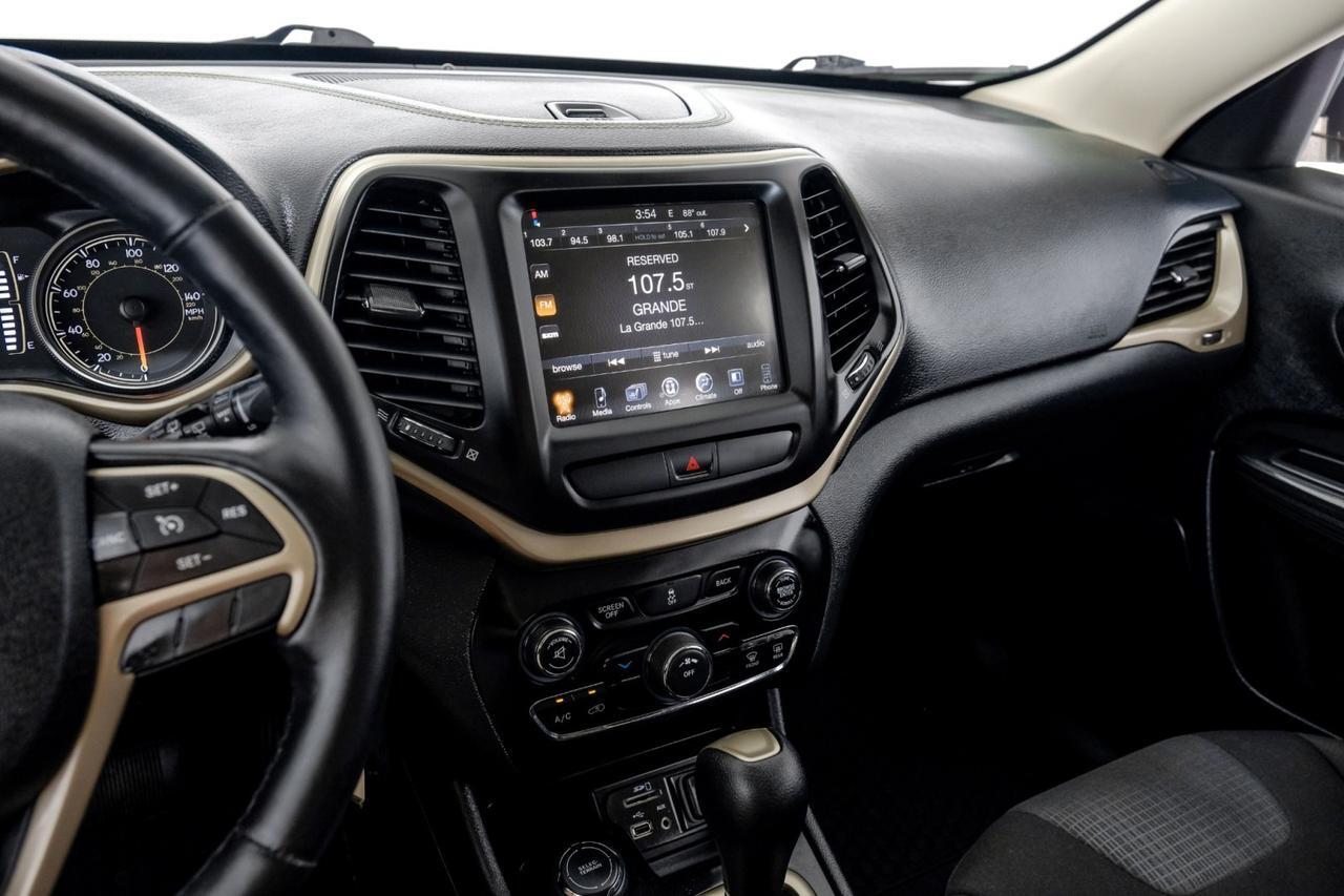 2016 Jeep Cherokee LATITUDE 4WD AUTOMATIC HEATED SEATS REAR CAMERA BLUETOOTH CRUISE Carrollton TX