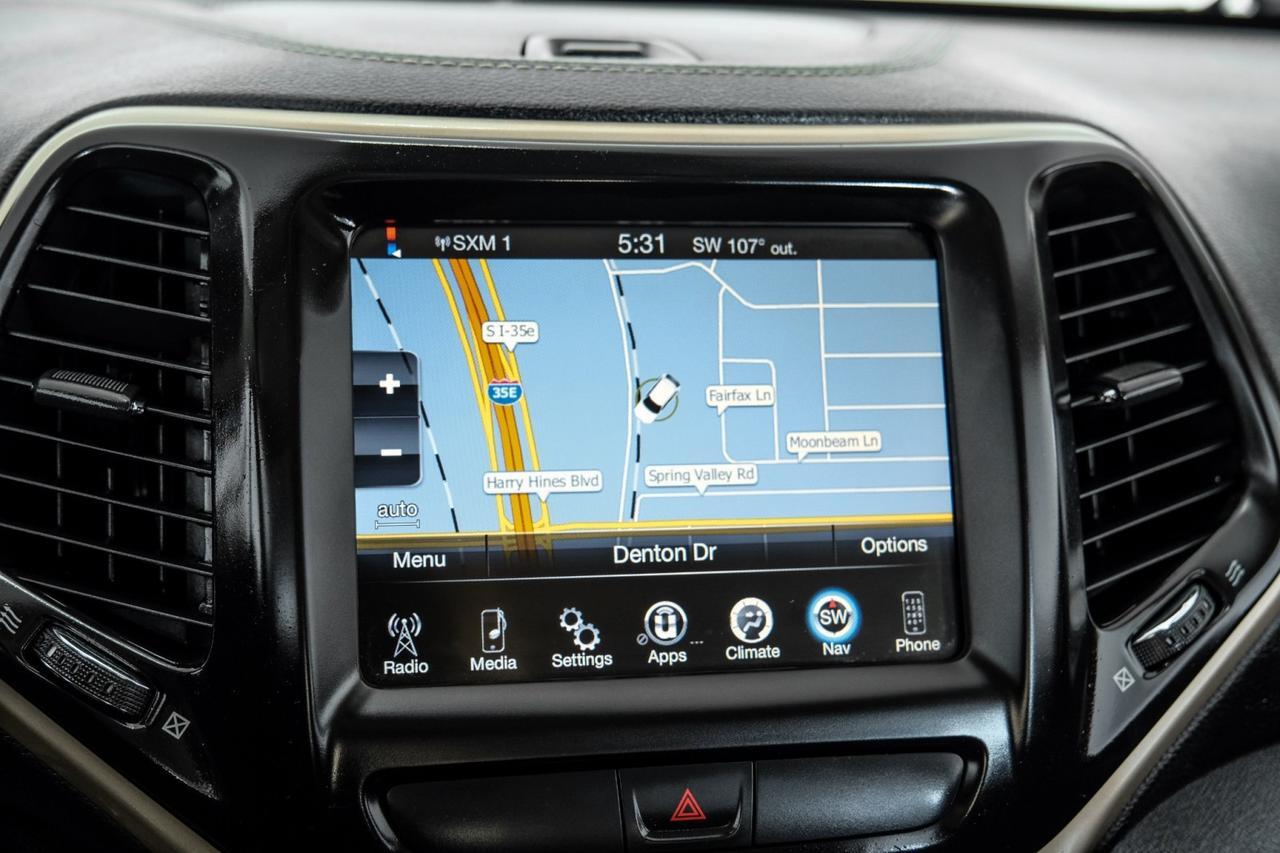 2016 Jeep Cherokee LATITUDE 4WD AUTOMATIC NAVIGATION REAR CAMERA BLUETOOTH CRUISE C Carrollton TX