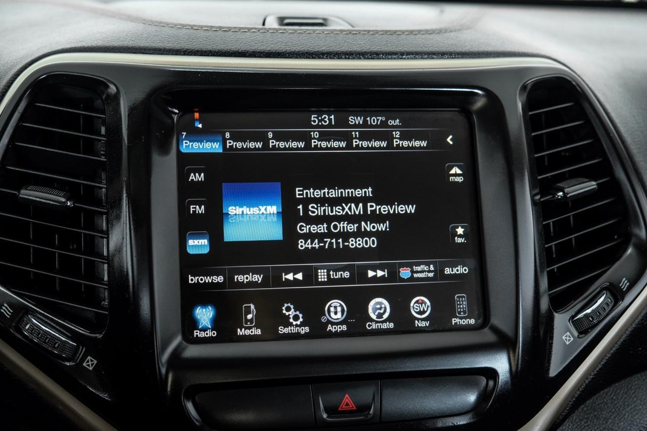 2016 Jeep Cherokee LATITUDE 4WD AUTOMATIC NAVIGATION REAR CAMERA BLUETOOTH CRUISE C Carrollton TX