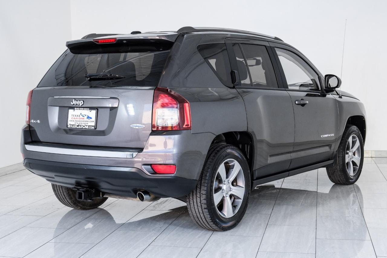 2016 Jeep Compass 4WD HIGH ALTITUDE EDITION SUNROOF LEATHER HEATED SEATS BLUETOOTH CRUISE CONTROL ALLOY Carrollton TX
