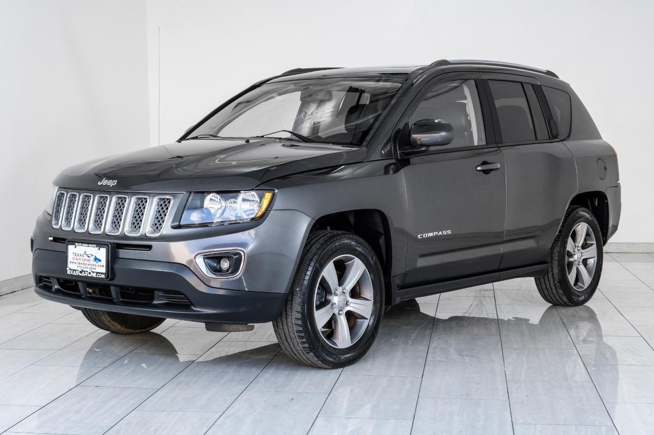 2016 Jeep Compass 4WD HIGH ALTITUDE EDITION SUNROOF LEATHER HEATED SEATS BLUETOOTH CRUISE CONTROL ALLOY Carrollton TX