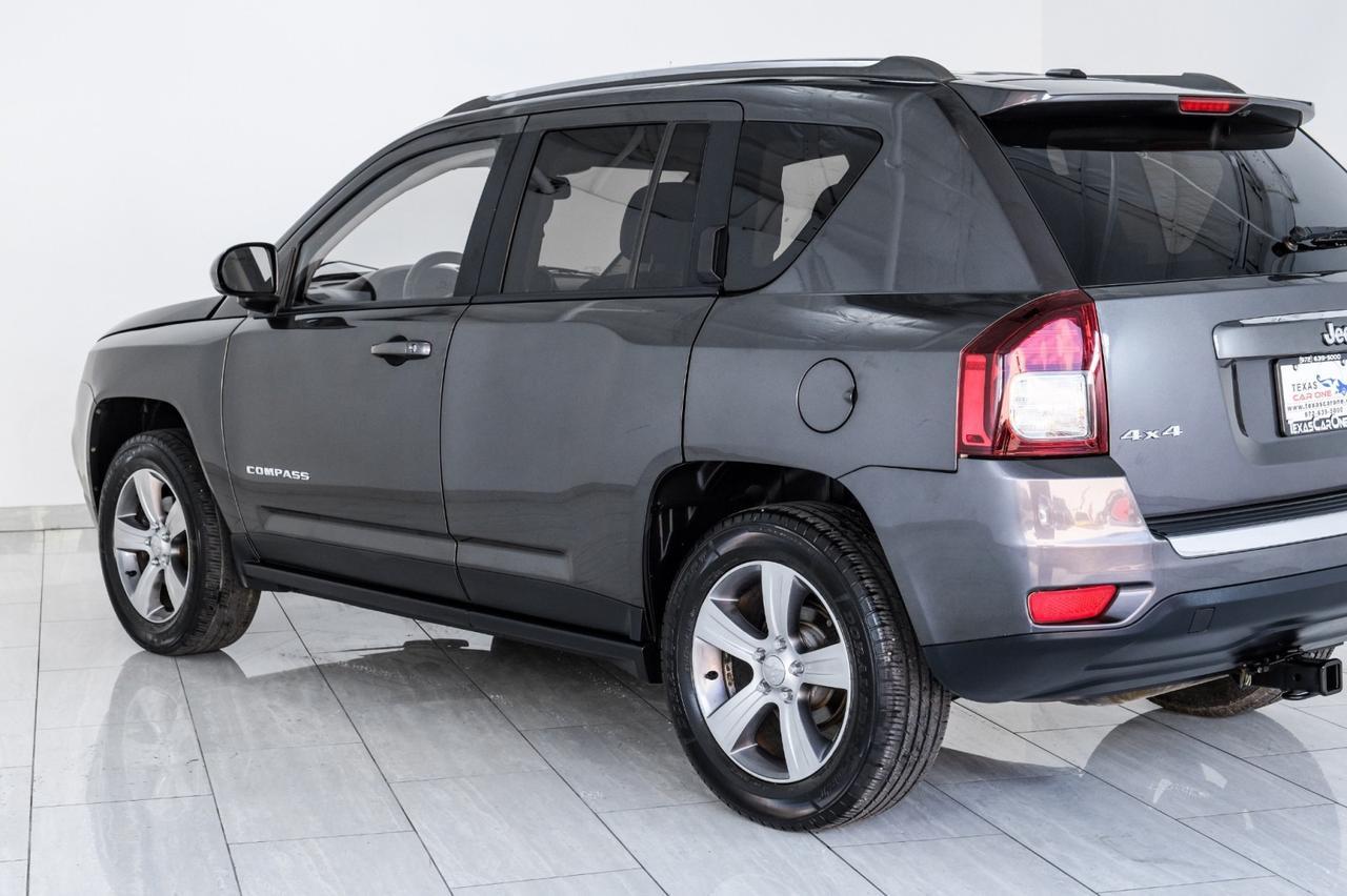 2016 Jeep Compass 4WD HIGH ALTITUDE EDITION SUNROOF LEATHER HEATED SEATS BLUETOOTH CRUISE CONTROL ALLOY Carrollton TX
