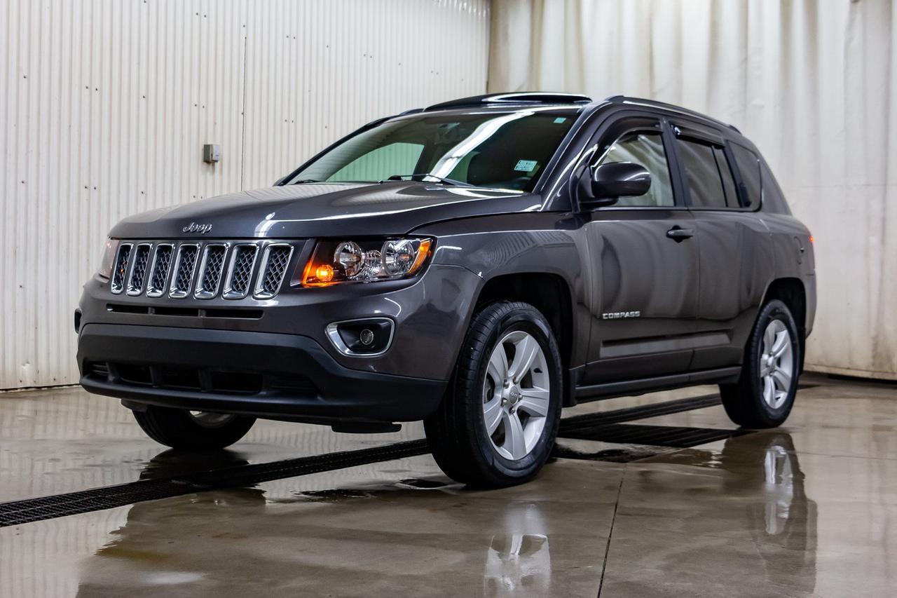 2016 Jeep Compass 4x4 High Altitude Leather Roof BCam Red Deer AB