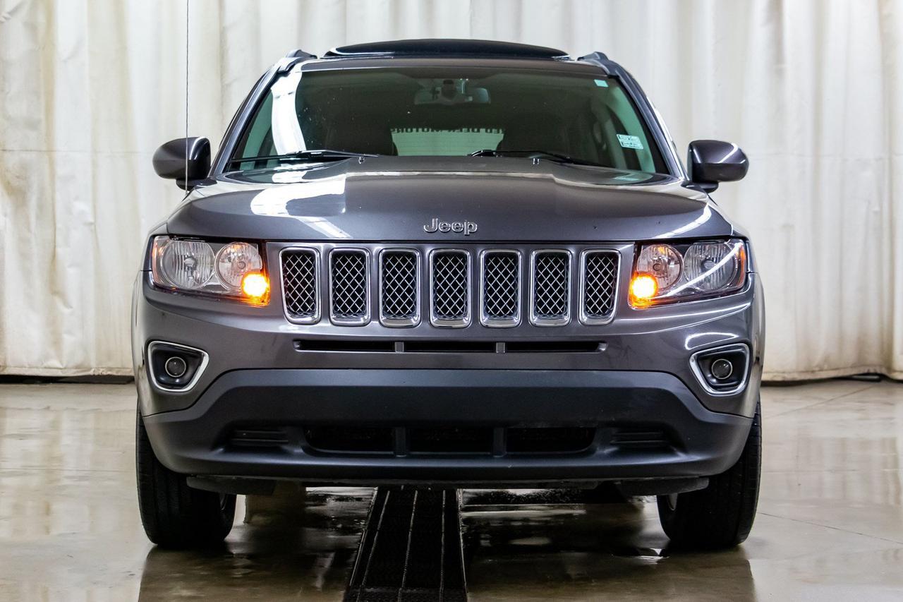 2016 Jeep Compass 4x4 High Altitude Leather Roof BCam Red Deer AB