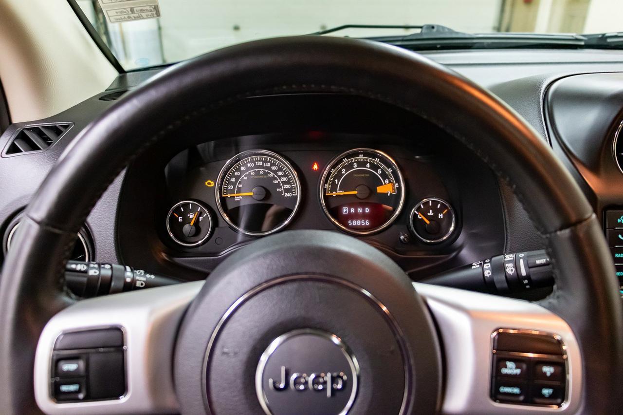 2016 Jeep Compass 4x4 High Altitude Leather Roof BCam Red Deer AB