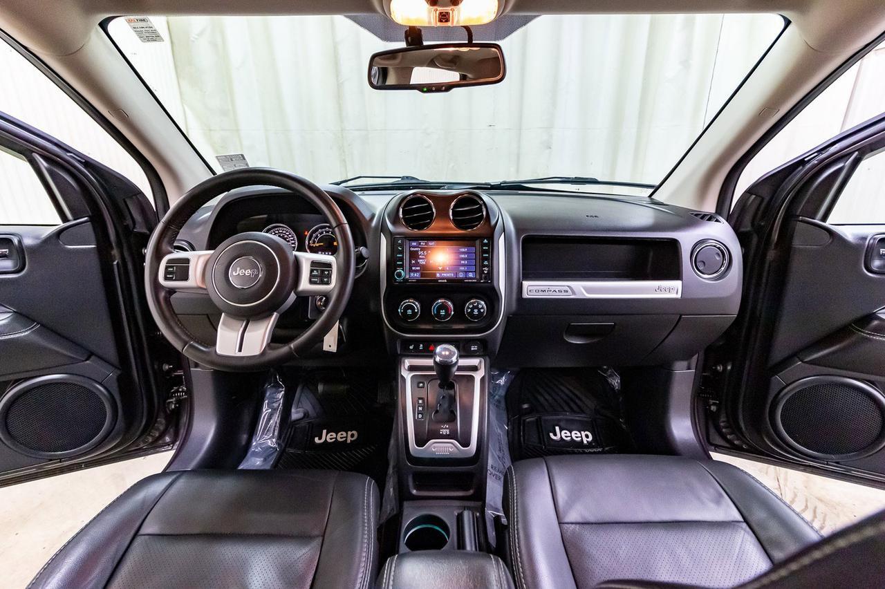 2016 Jeep Compass 4x4 High Altitude Leather Roof BCam Red Deer AB