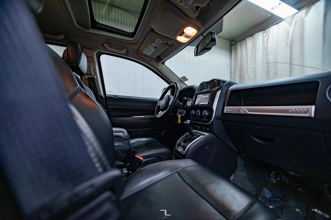 2016 Jeep Compass 4x4 High Altitude Leather Roof BCam Red Deer AB