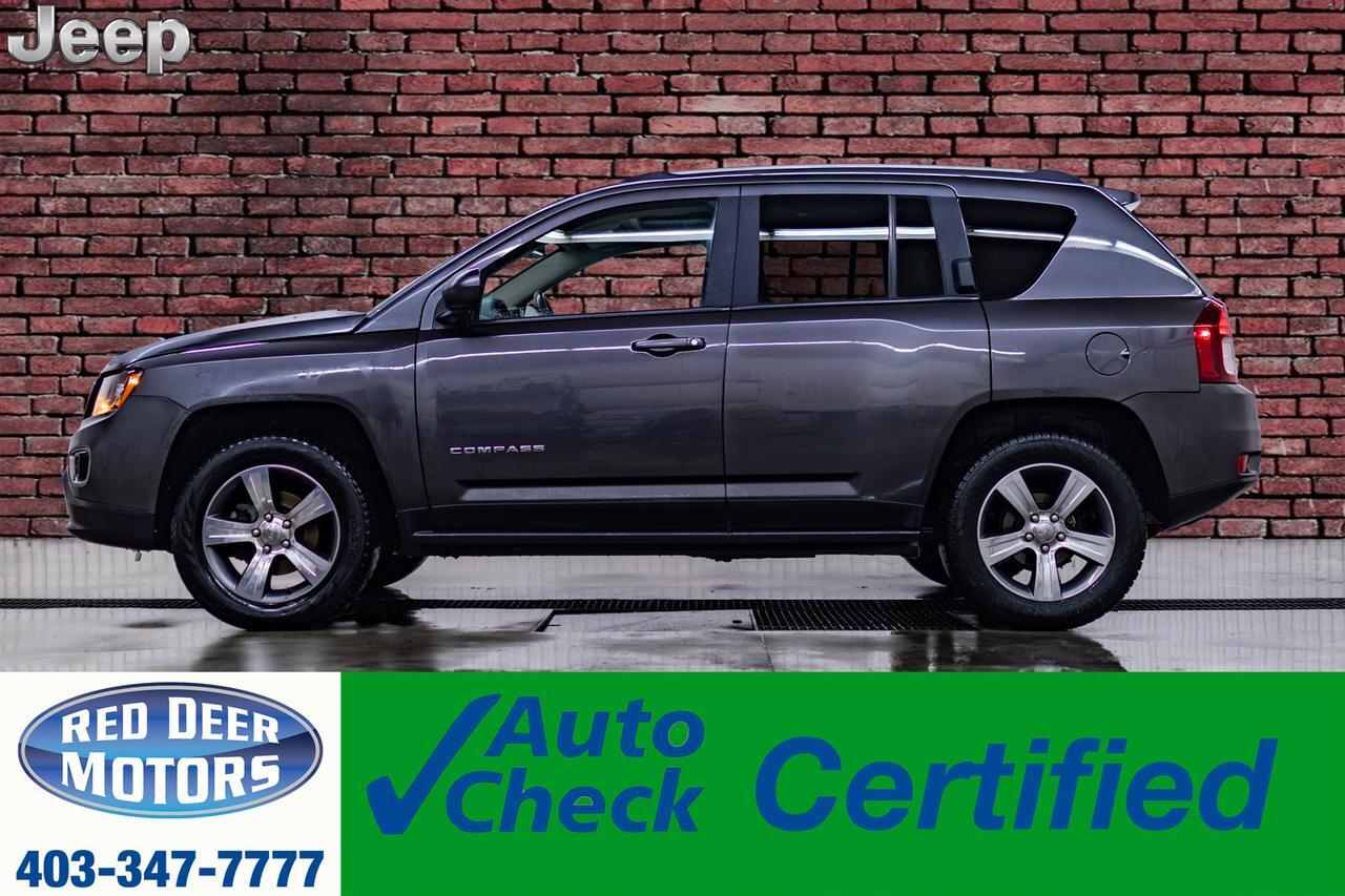 2016 Jeep Compass 4x4 High Altitude Leather Roof BCam