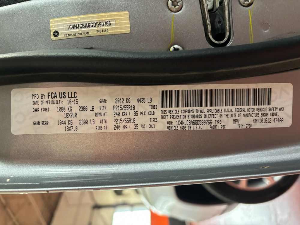 2016 Jeep Compass Sport SE Franklin OH