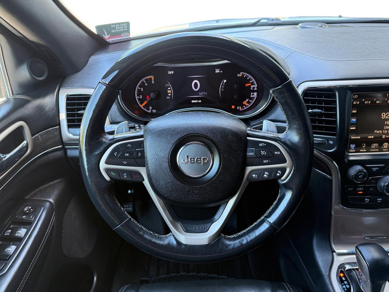 2016 Jeep GRAND CHEROKEE Overland Salt Lake City UT