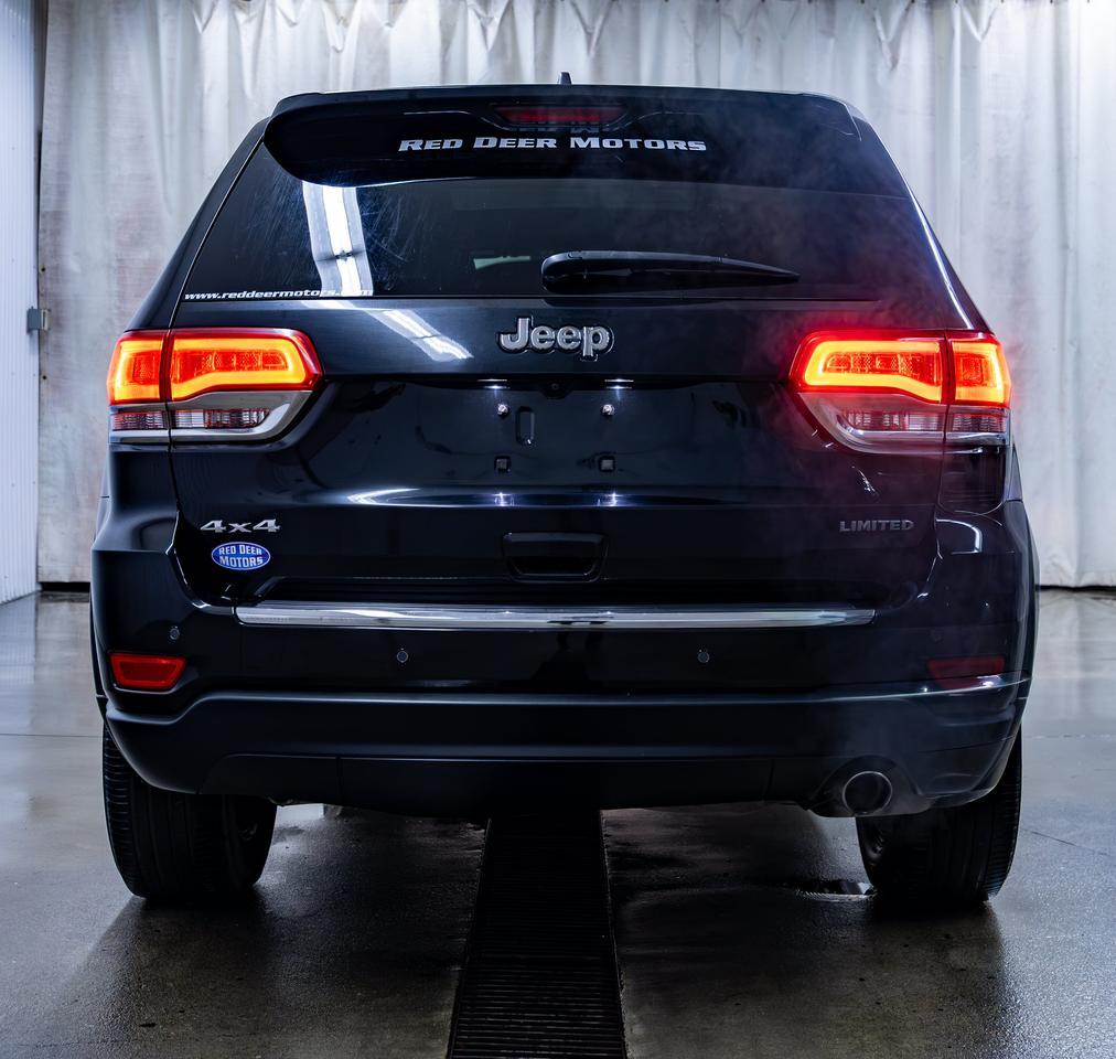 2016 Jeep Grand Cherokee AWD LIMITED LEATHER ROOF NAV Red Deer AB