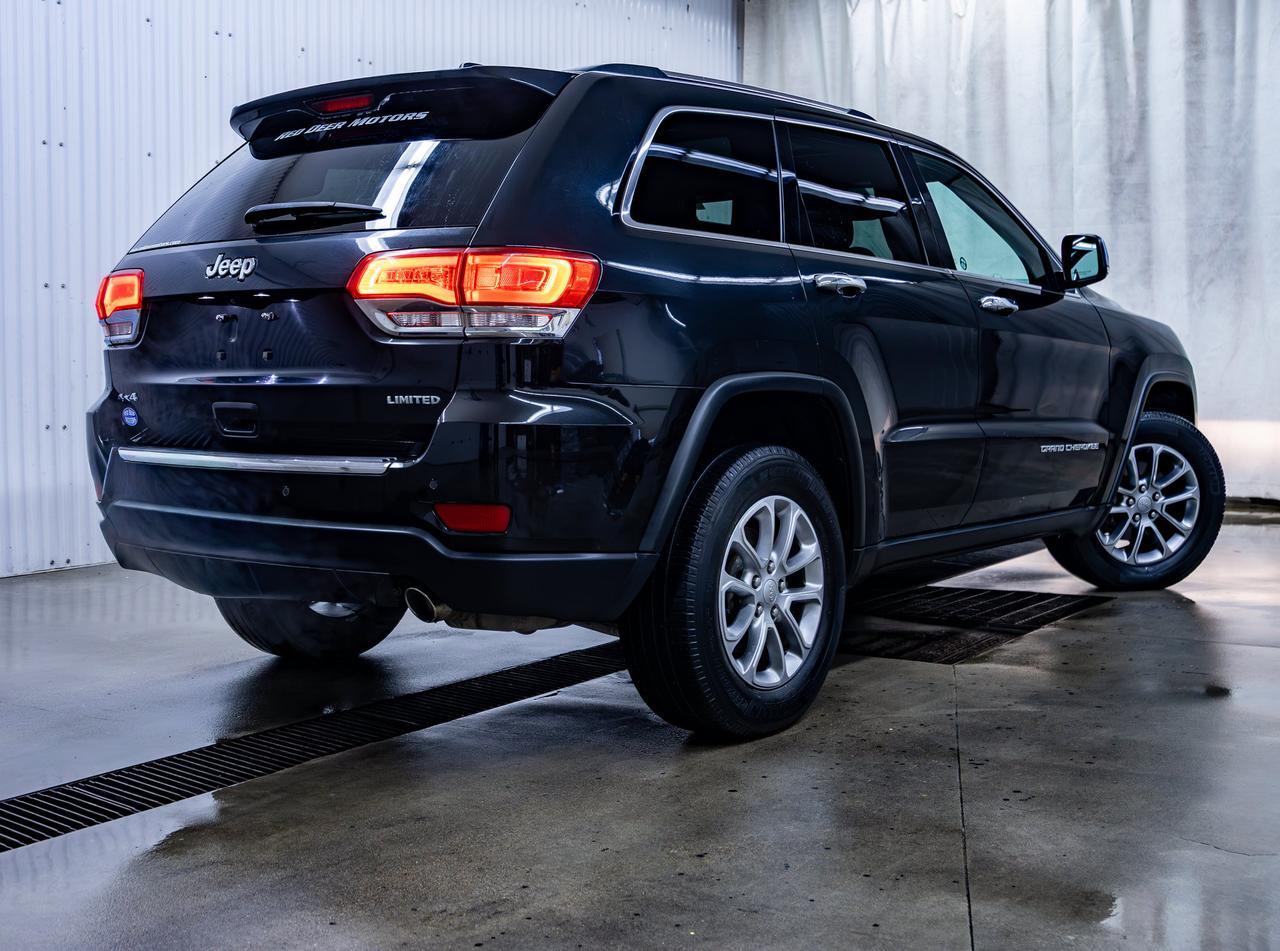 2016 Jeep Grand Cherokee AWD LIMITED LEATHER ROOF NAV Red Deer AB