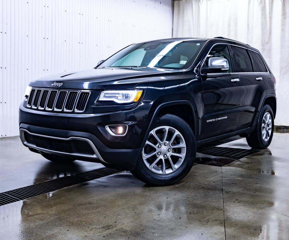 2016 Jeep Grand Cherokee AWD LIMITED LEATHER ROOF NAV Red Deer AB