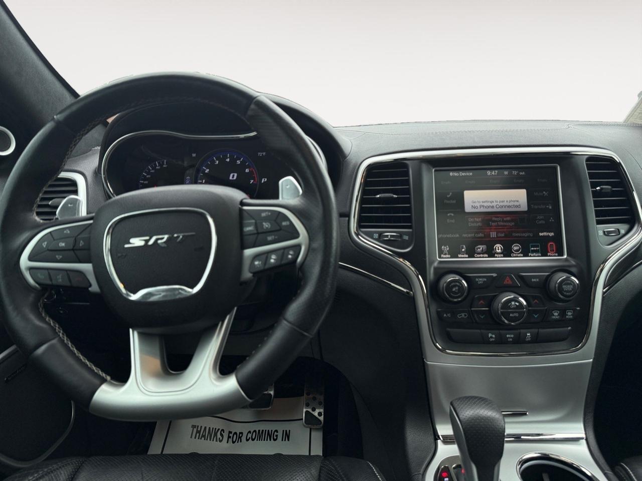 2016 Jeep Grand Cherokee SRT Night, HEATED/VENTILATED SEATS, HEATED REAR SEATS, BLUETOOTH, BACKUP CAMERA, POWER/HEATED MIRRORS, UNIVERSAL GARAGE DOOR OPENER, REMOTE START, HARMAN/KARDON SPEAKERS, MOONROOF, LOW MILES, CLEAN CARFAX, BUILT FOR SPEED READY TO ROAR! Norfolk VA